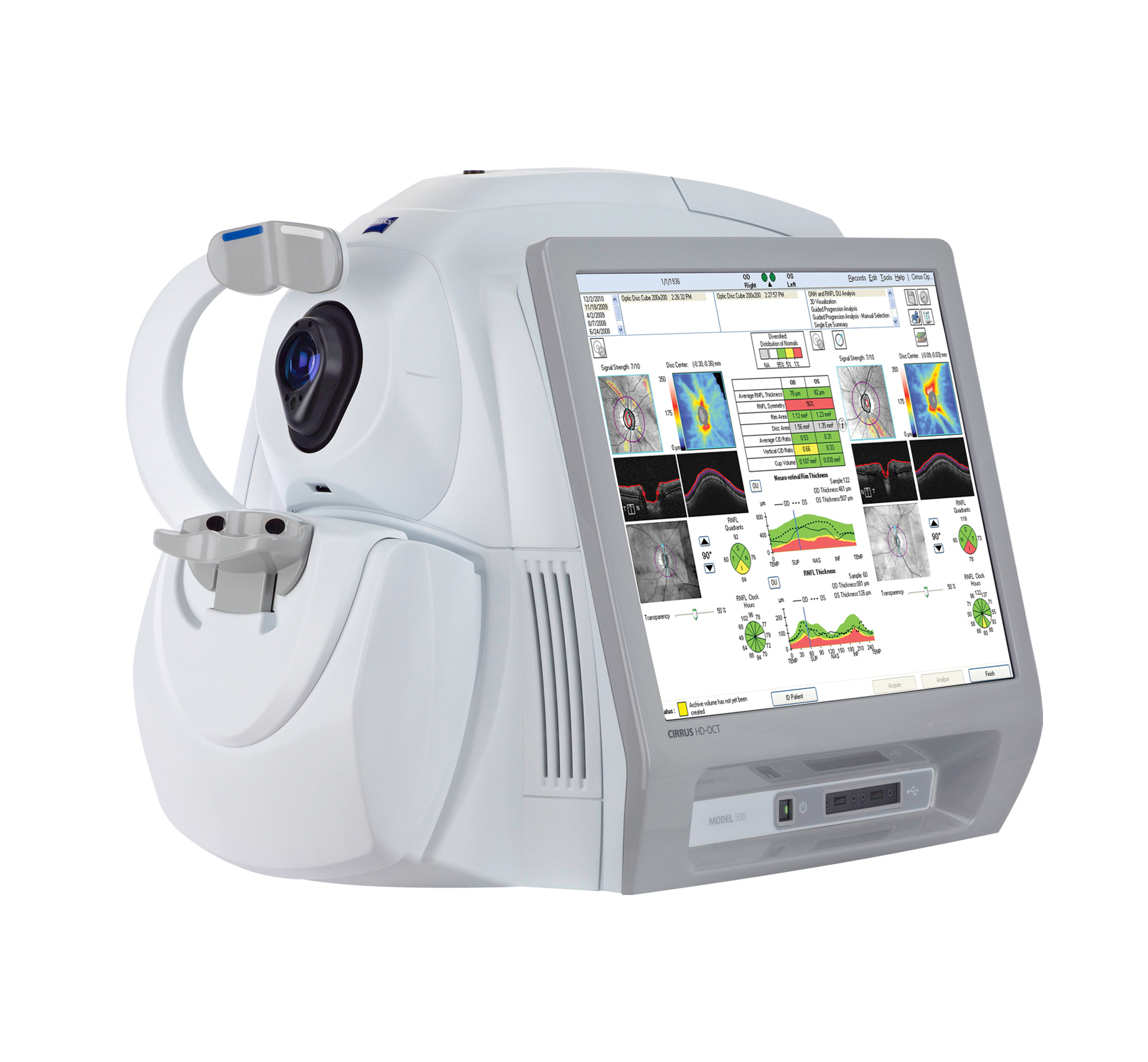 OCT 5000高级前节功能光学相干断层扫描仪